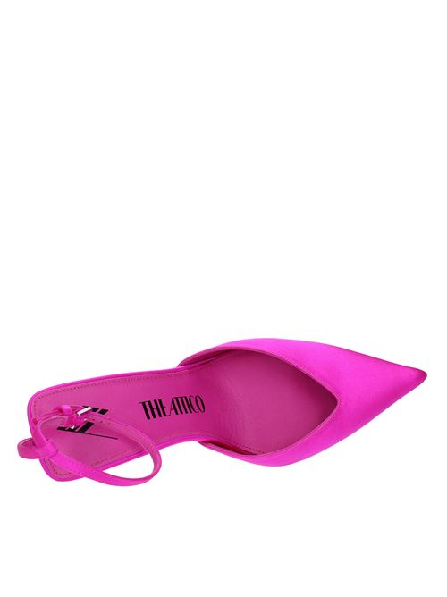 Satin slingback pump THE ATTICO | 231WS413 V007FUXIA